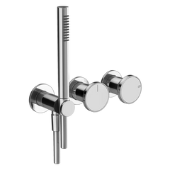 Gessi Origini miscelatore doccia con deviatore 2 vie 66036 + 54139