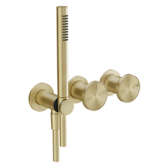 Gessi Origini mitigeur de douche avec inverseur 2 voies 66036 + 54139