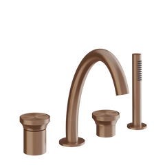 Gessi Origini 4-hole bathtub faucet 66037