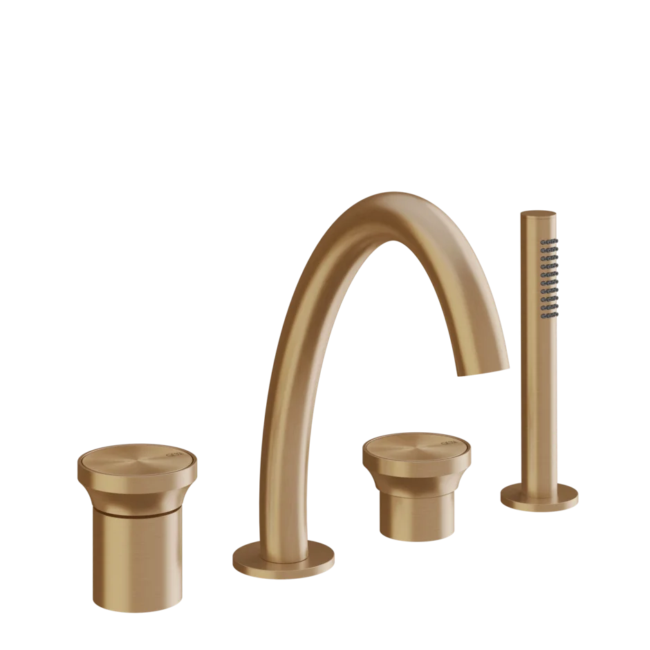 Gessi Origini 4-hole bathtub faucet 66037