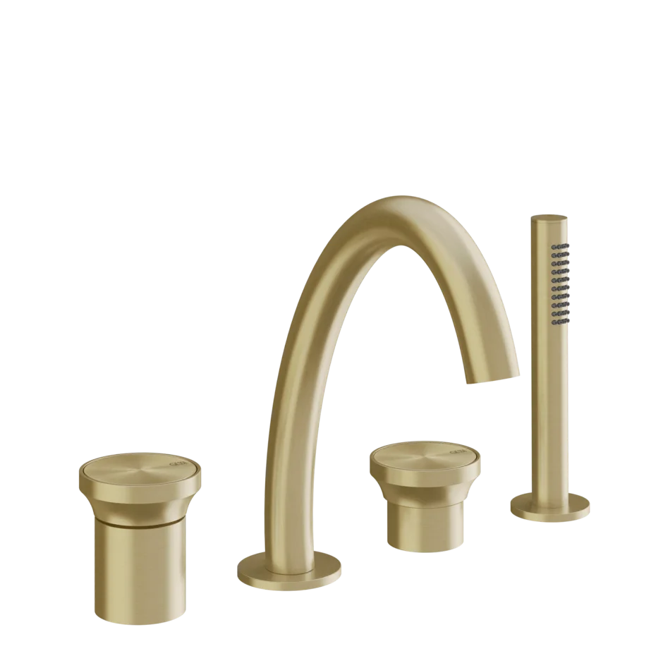 Gessi Origini 4-hole bathtub faucet 66037