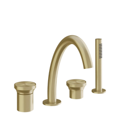 Gessi Origini 4-hole bathtub faucet 66037