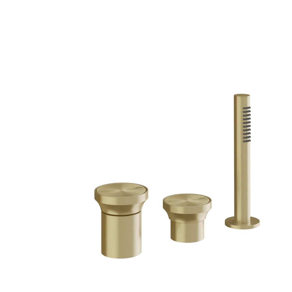 Gessi Origini 3-hole bathtub faucet 66043