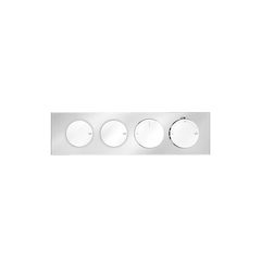 Gessi Origini miscelatore termostatico doccia 2 funzioni con pulsanti on-off 66222 +  63011