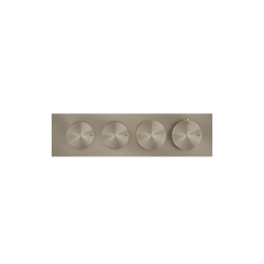 Gessi Origini mitigeur thermostatique de douche avec 2 fonctions et boutons marche-arrêt 66222 + 63011