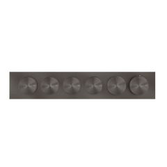 Gessi Origini mitigeur thermostatique de douche avec 4 fonctions et boutons marche-arrêt 66226 + 63015