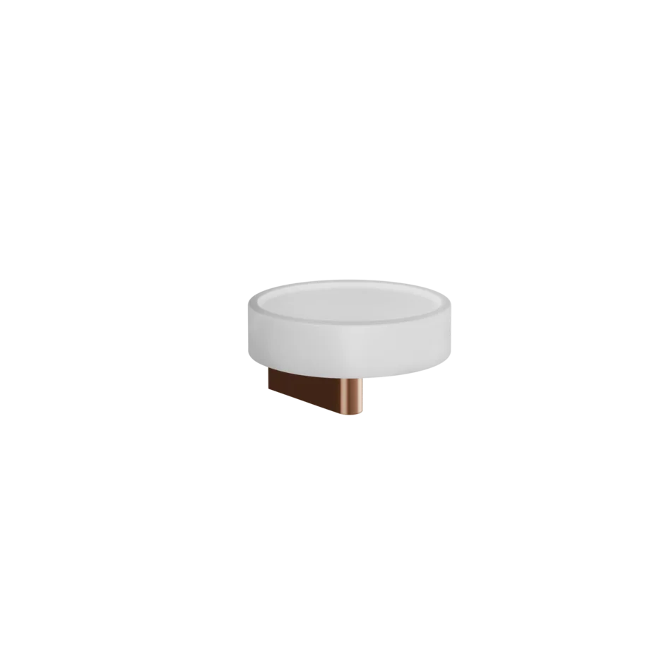 Gessi Origini soap holder in white antibacterial resin 66401