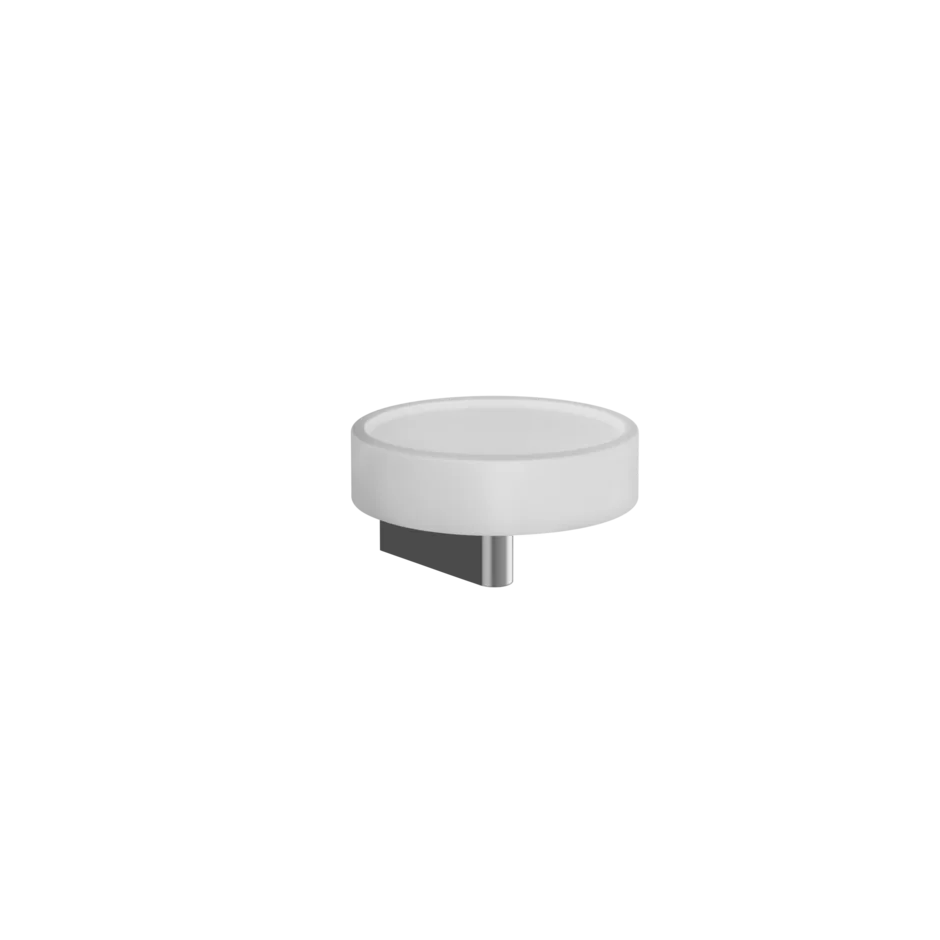 Gessi Origini porta sapone bianco in resina antibatterica 66401 cromo