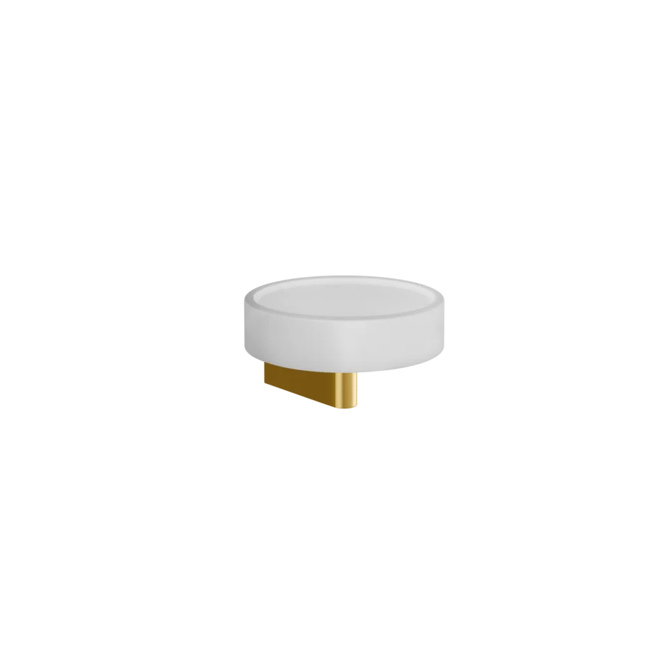 Gessi Origini soap holder in white antibacterial resin 66401