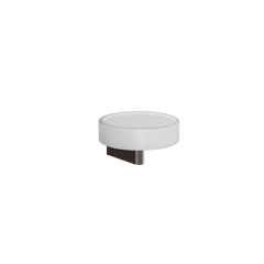 Gessi Origini soap holder in white antibacterial resin 66401