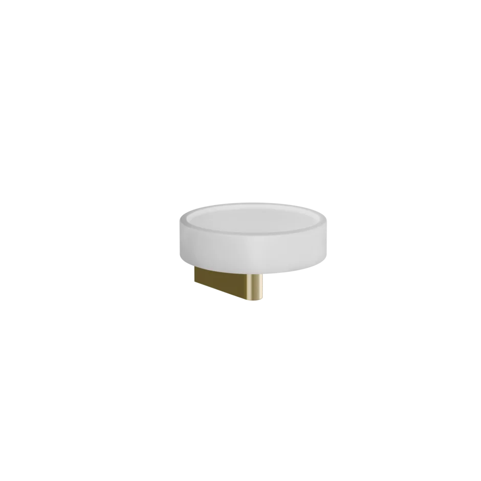 Gessi Origini soap holder in white antibacterial resin 66401