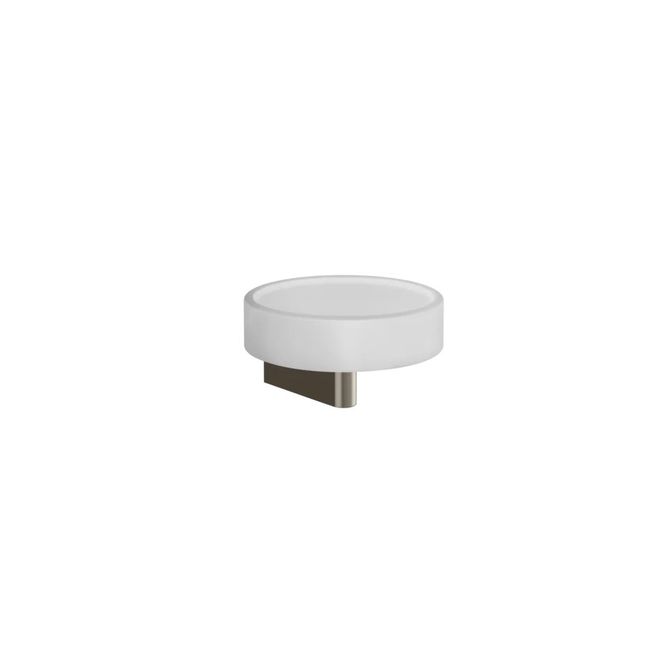 Gessi Origini soap holder in white antibacterial resin 66401
