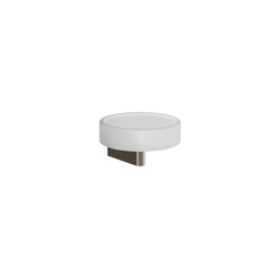 Gessi Origini soap holder in white antibacterial resin 66401