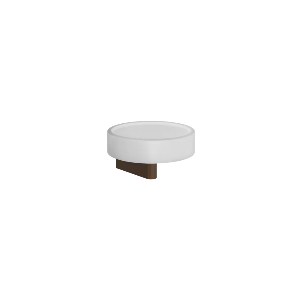 Gessi Origini soap holder in white antibacterial resin 66401