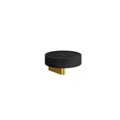 Gessi Origini porta sapone nero in resina antibatterica 66402