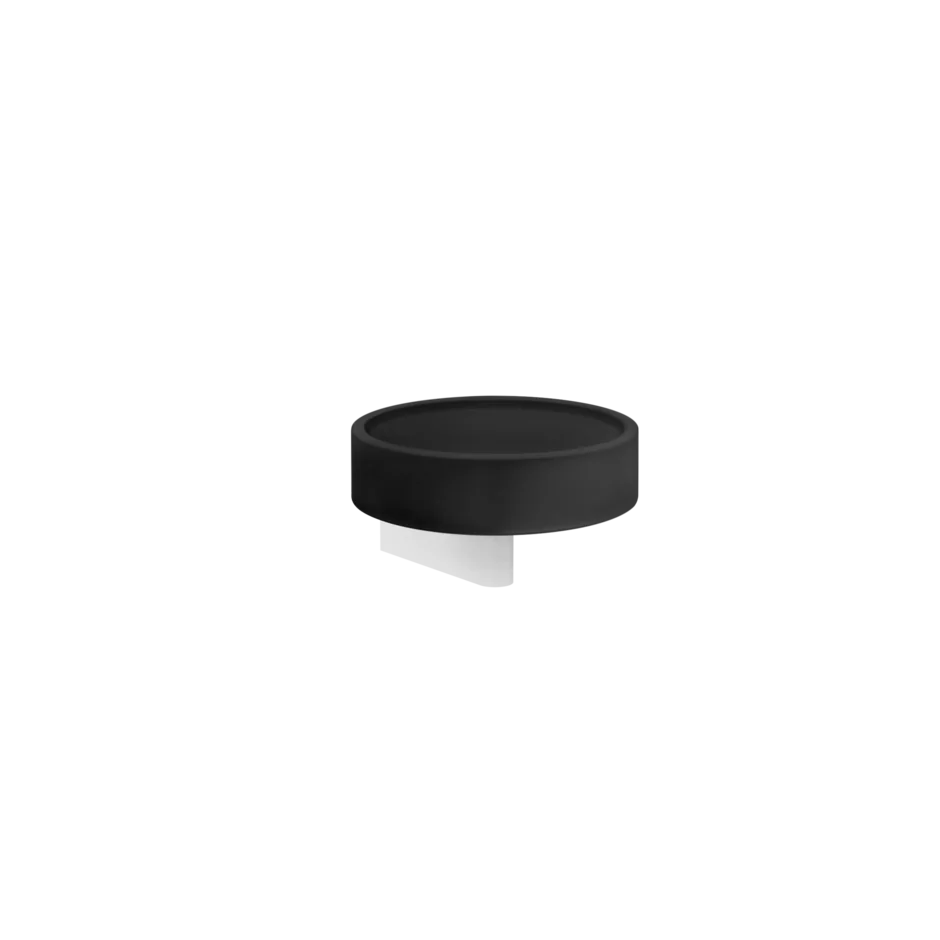Gessi Origini porta sapone nero in resina antibatterica 66402