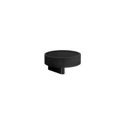 Gessi Origini porta sapone nero in resina antibatterica 66402