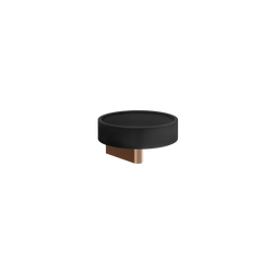 Gessi Origini porta sapone nero in resina antibatterica 66402