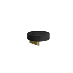 Gessi Origini porta sapone nero in resina antibatterica 66402