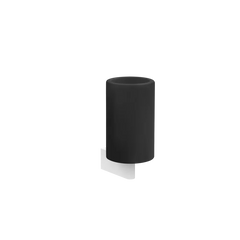 Gessi Origini porte-brosse à dents noir en résine antibactérienne 66408