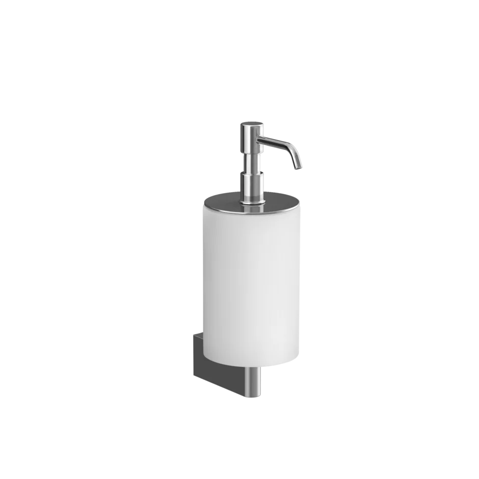 Gessi Origini dispenser sapone bianco in resina antibatterica 66413 cromo