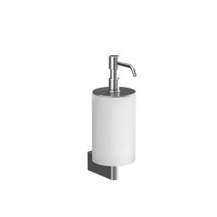 Gessi Origini dispenser sapone bianco in resina antibatterica 66413 cromo