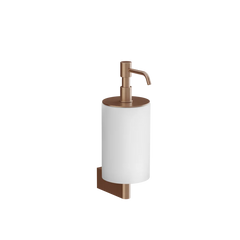 Gessi Origini soap dispenser in white antibacterial resin 66413