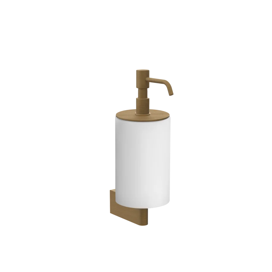 Gessi Origini soap dispenser in white antibacterial resin 66413