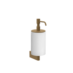 Gessi Origini soap dispenser in white antibacterial resin 66413