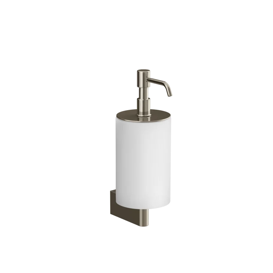 Gessi Origini soap dispenser in white antibacterial resin 66413
