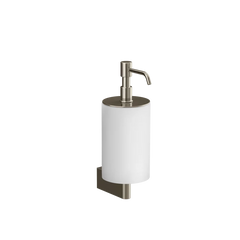 Gessi Origini soap dispenser in white antibacterial resin 66413