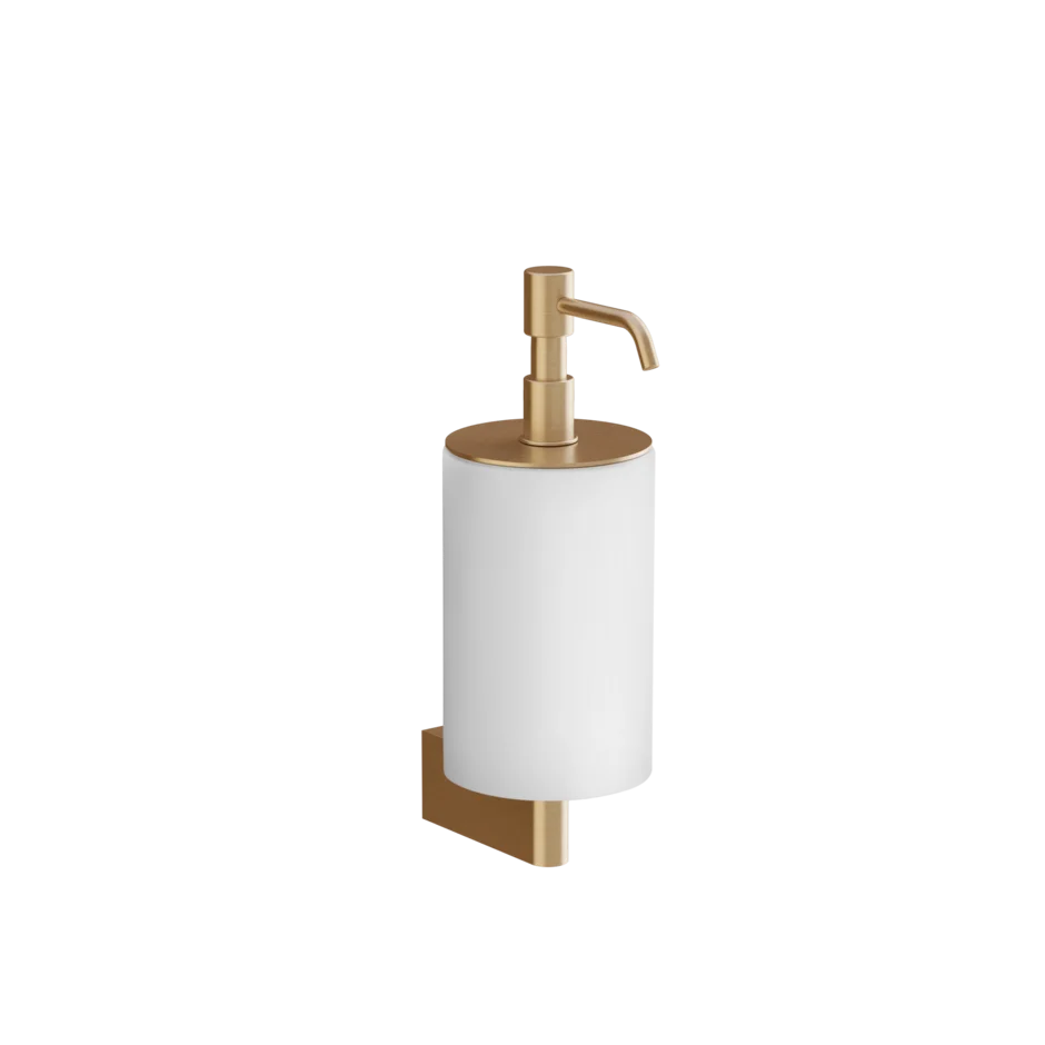 Gessi Origini soap dispenser in white antibacterial resin 66413