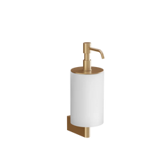 Gessi Origini soap dispenser in white antibacterial resin 66413