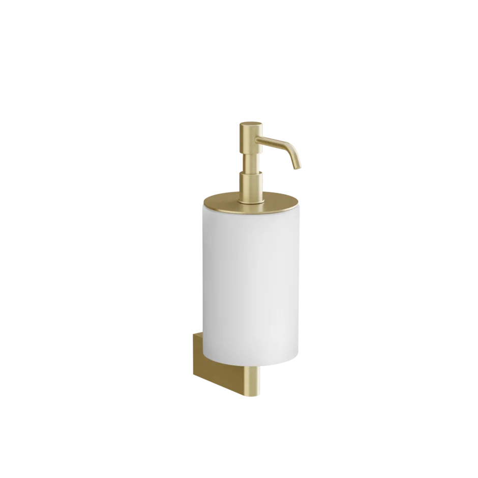 Gessi Origini soap dispenser in white antibacterial resin 66413