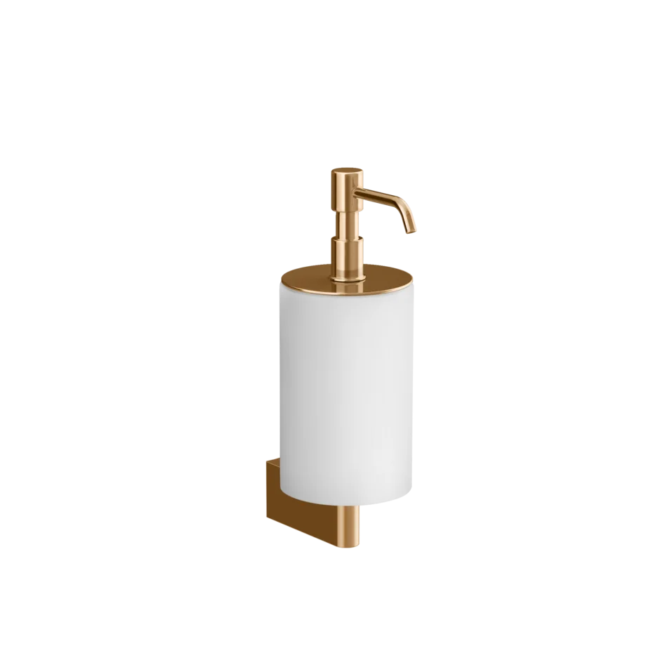 Gessi Origini soap dispenser in white antibacterial resin 66413