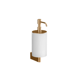 Gessi Origini soap dispenser in white antibacterial resin 66413