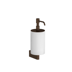Gessi Origini soap dispenser in white antibacterial resin 66413
