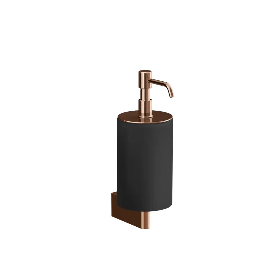Gessi Origini distributeur de savon en résine antibactérienne noire 66414