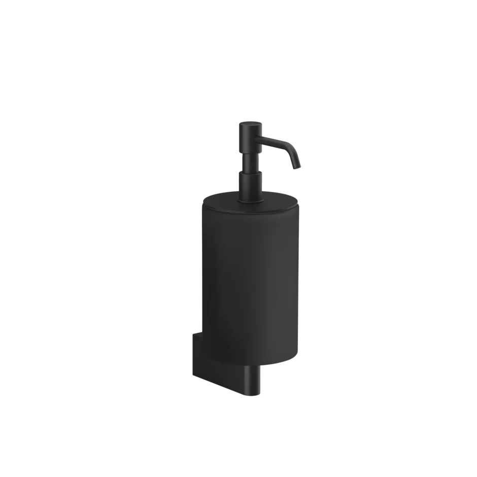 Gessi Origini distributeur de savon en résine antibactérienne noire 66414