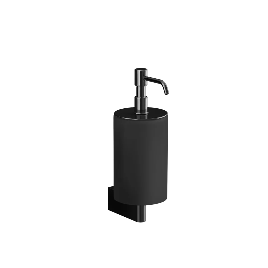 Gessi Origini distributeur de savon en résine antibactérienne noire 66414
