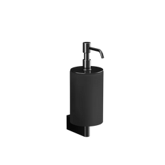 Gessi Origini distributeur de savon en résine antibactérienne noire 66414