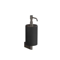 Gessi Origini distributeur de savon en résine antibactérienne noire 66414