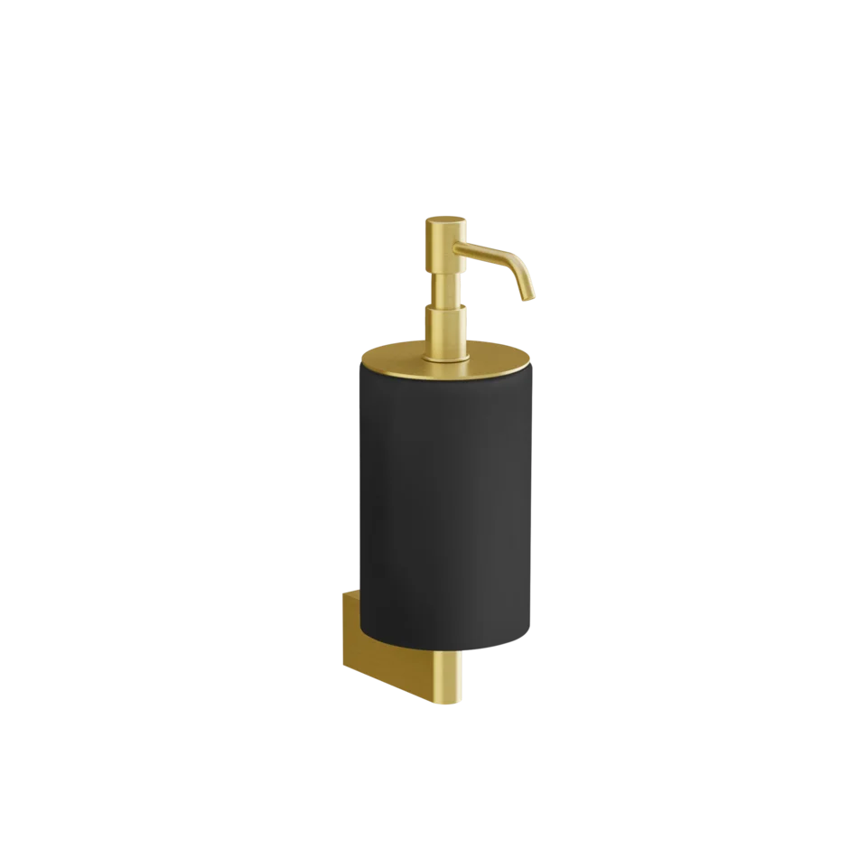 Gessi Origini distributeur de savon en résine antibactérienne noire 66414
