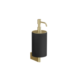 Gessi Origini distributeur de savon en résine antibactérienne noire 66414