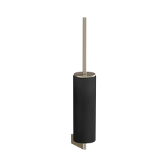 Gessi Origini porte-balai WC en résine antibactérienne noir 66420