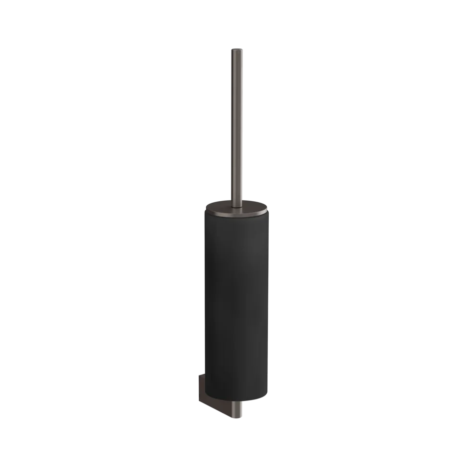 Gessi Origini porte-balai WC en résine antibactérienne noir 66420