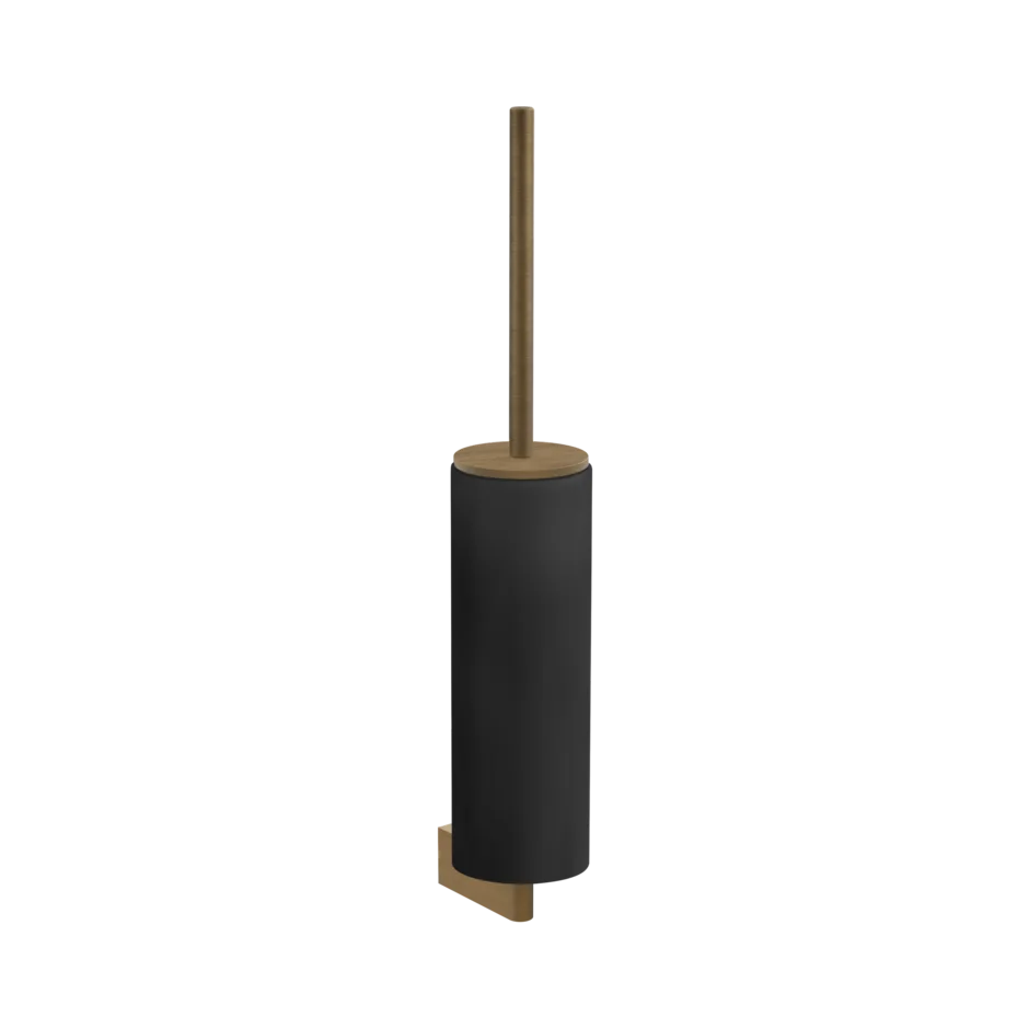 Gessi Origini porte-balai WC en résine antibactérienne noir 66420