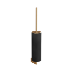 Gessi Origini porte-balai WC en résine antibactérienne noir 66420