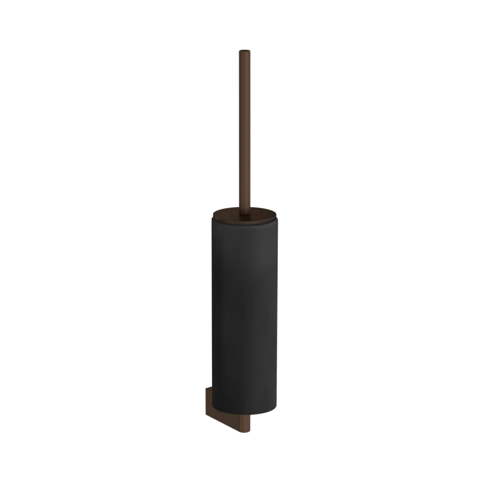 Gessi Origini porte-balai WC en résine antibactérienne noir 66420