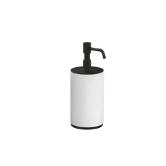 Gessi Origini soap dispenser in white antibacterial resin 66437